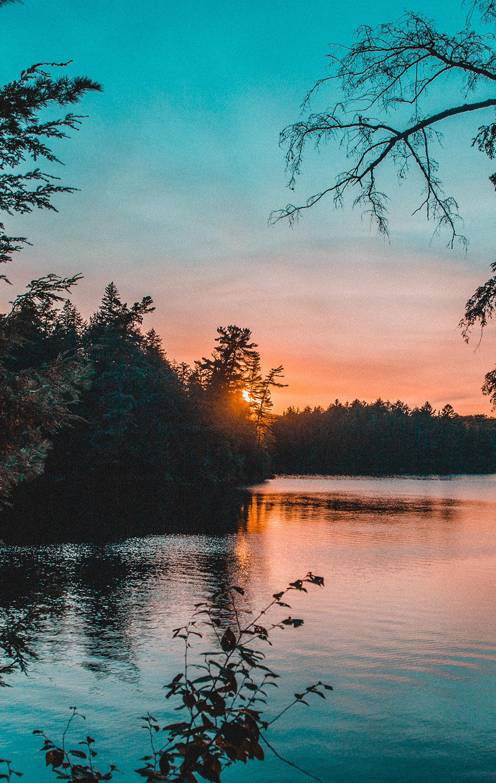 Ontario Lake Sunset